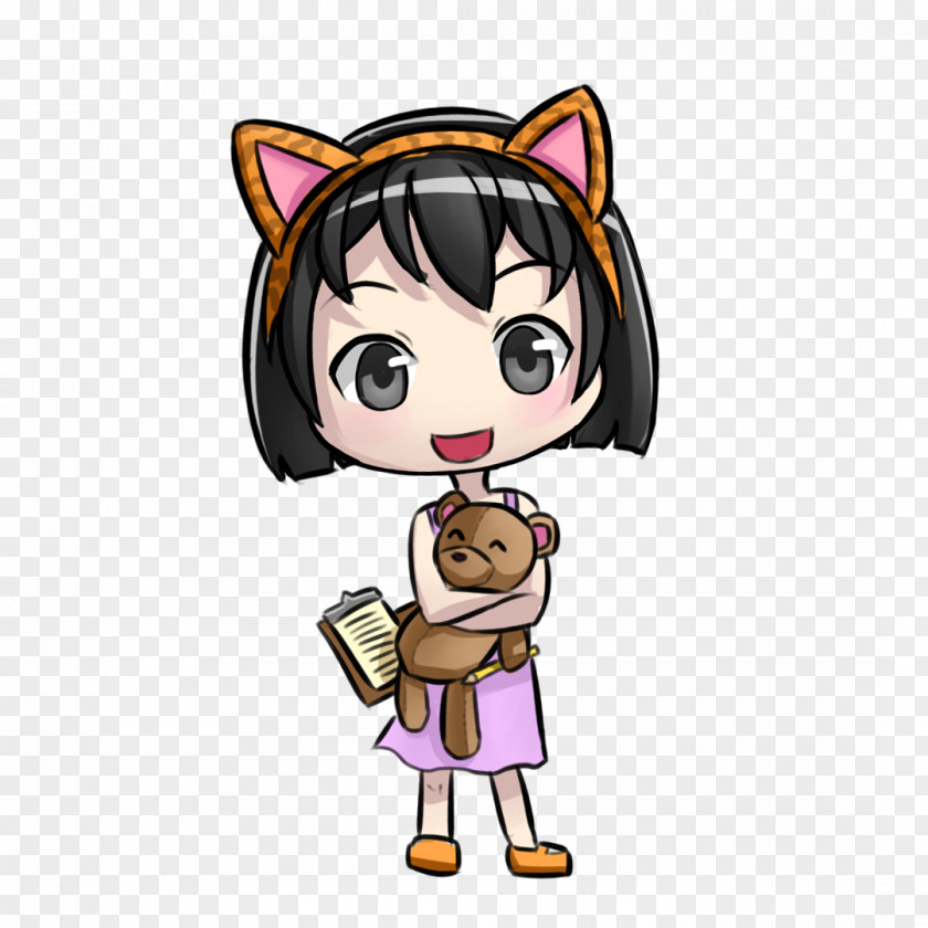 Cat Ear Character Clip Art PNG