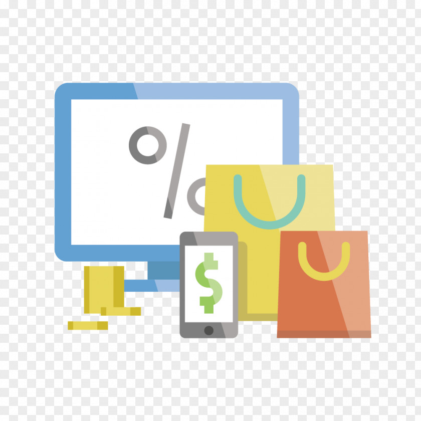 Computer Shopping Business Platform Online Icon PNG