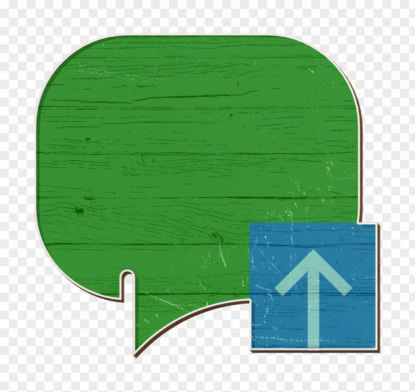 Rectangle Leaf Speech Bubble Icon Interaction Assets Chat PNG