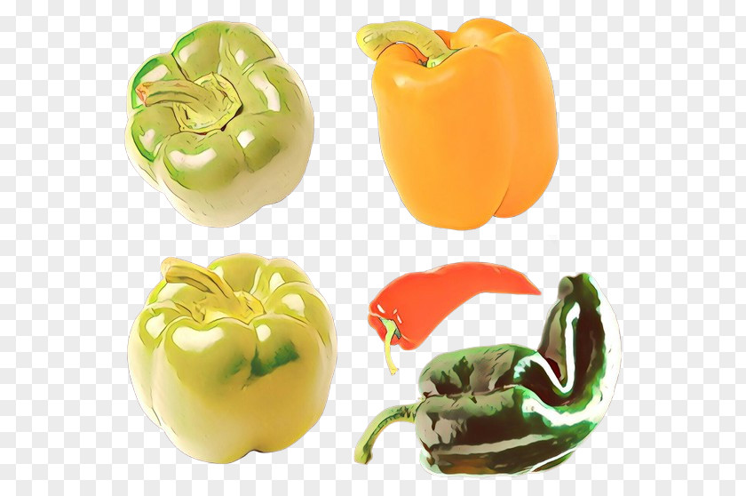 Red Bell Pepper Yellow Pimiento Peppers And Chili Capsicum Vegetable PNG