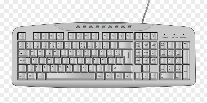 Typewriter Computer Keyboard Clip Art PNG