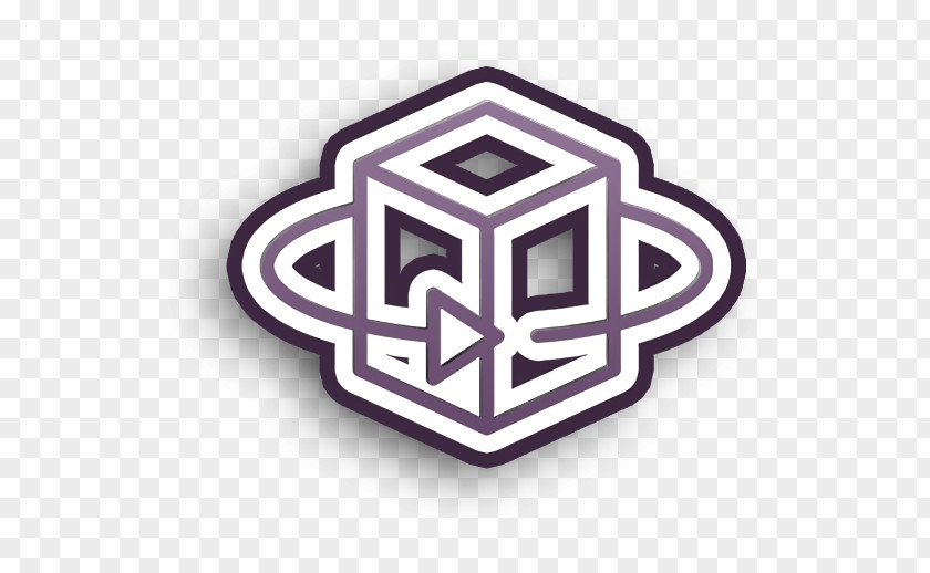 Virtual Reality Icon 3d PNG