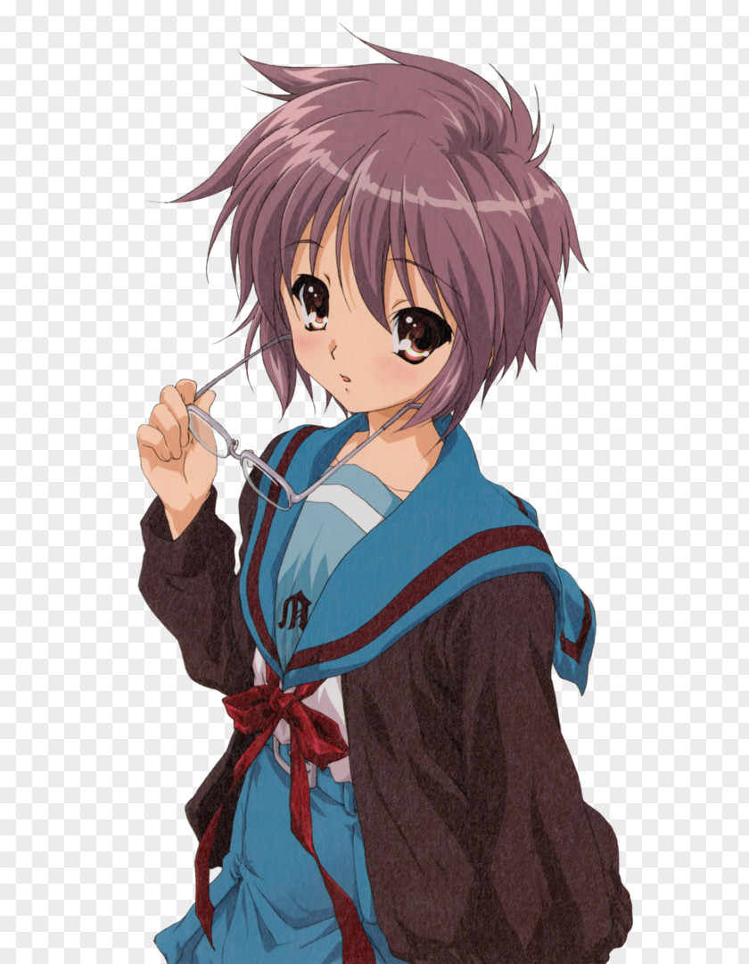 Yuki Nagato Pain Haruhi Suzumiya Desktop Wallpaper PNG