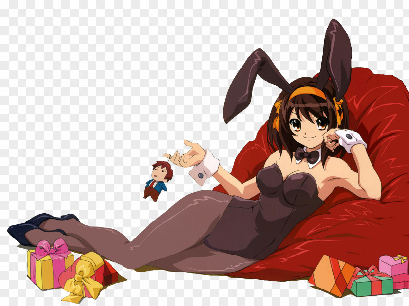 Bunny Kyon Mikuru Asahina Nightwing Starfire Beast Boy PNG