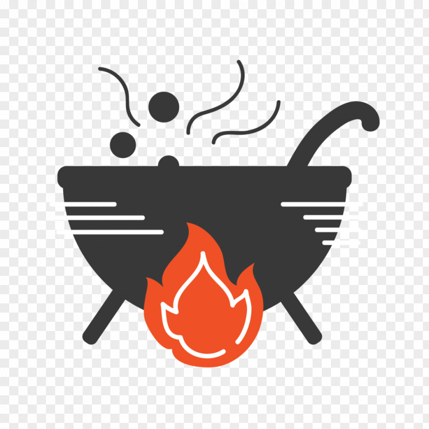 Cauldron Fire Pot Clip Art PNG