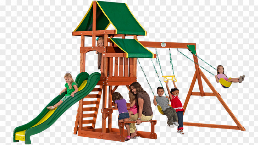 House Playground Slide Swing Game PNG