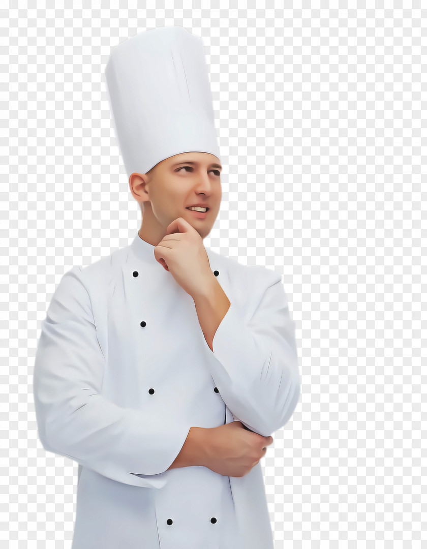 Sleeve Chief Cook Chef's Uniform White Chef PNG