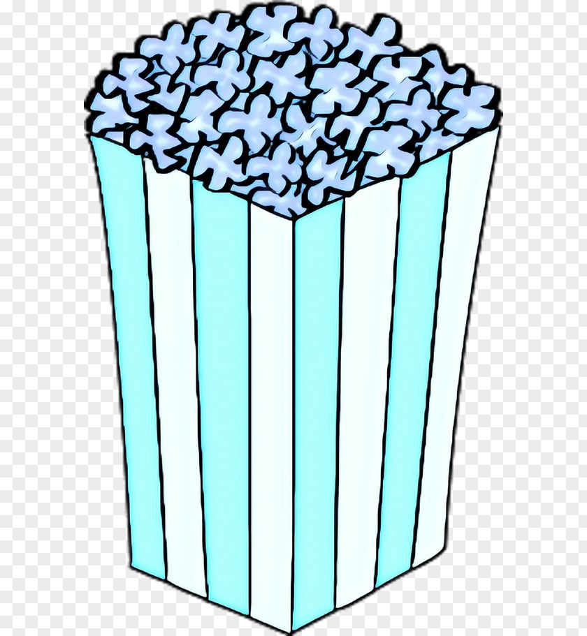 Storage Basket Baking Cup Popcorn Cartoon PNG