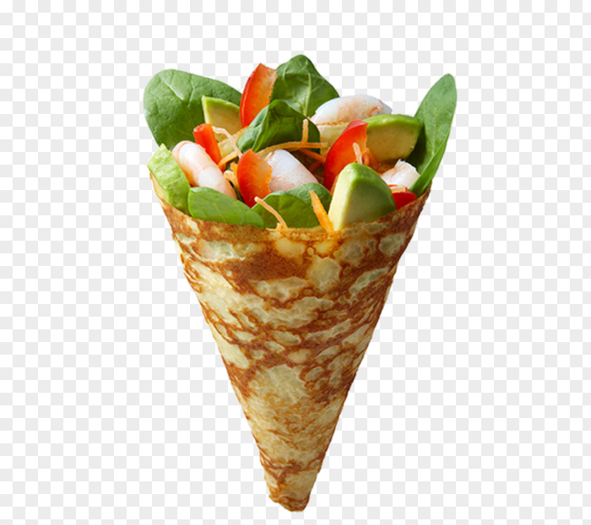 Vegetarian Cuisine Crêpe Galette Ice Cream Cones Pancake PNG