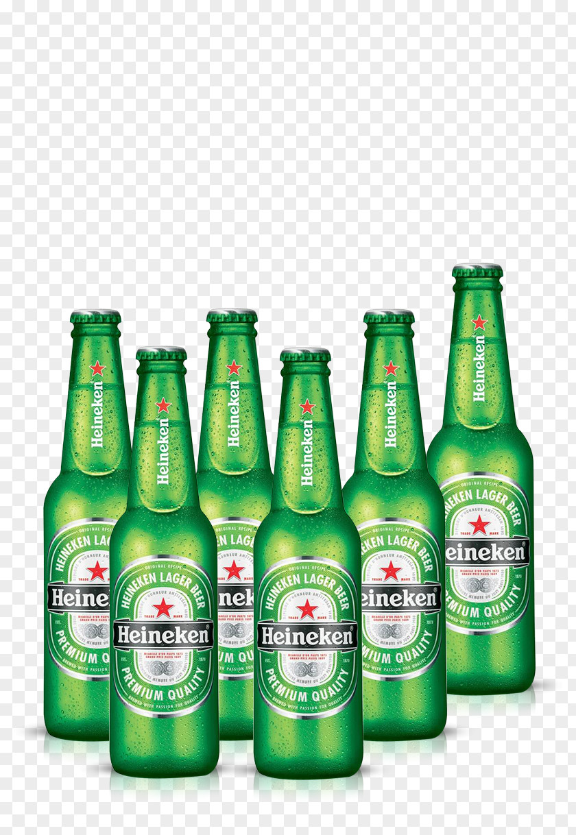 Beer Pack Bottle Heineken International Wheat PNG