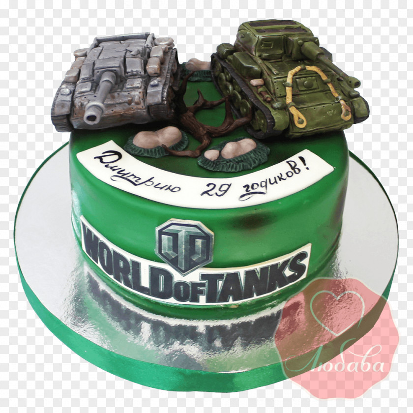 Cake Torte World Of Tanks Birthday PNG