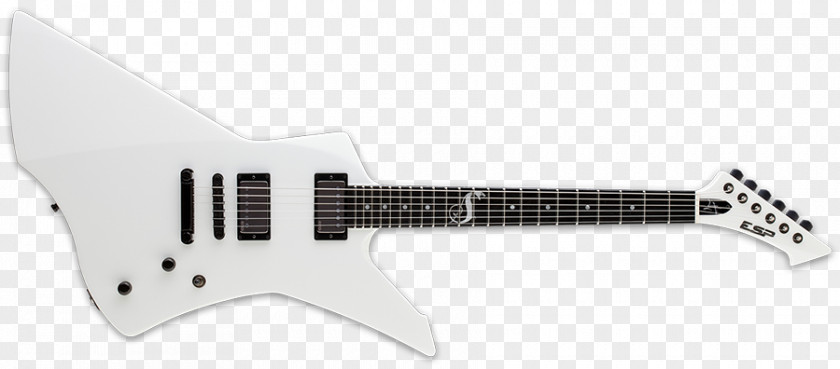 James T Kirk ESP Hetfield Signature Snakebyte Electric Guitar Hammett Guitars PNG