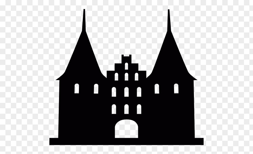 Medieval Vector Holstentor Monument Gothic Architecture PNG