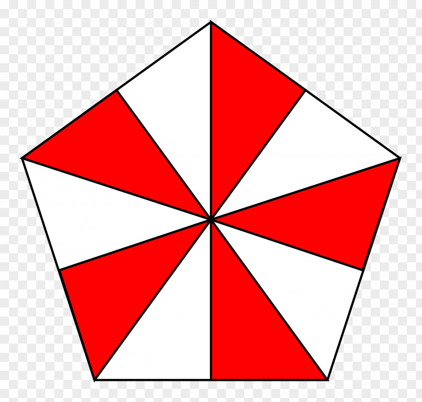 Symmetry Triangle Red Star PNG