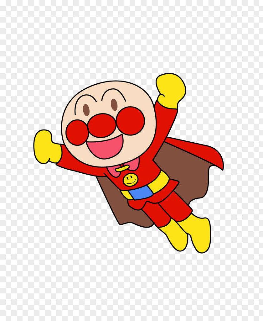 Cartoon Bread Superman Japan Anpanman Tmall Toothpaste Lion Corporation PNG