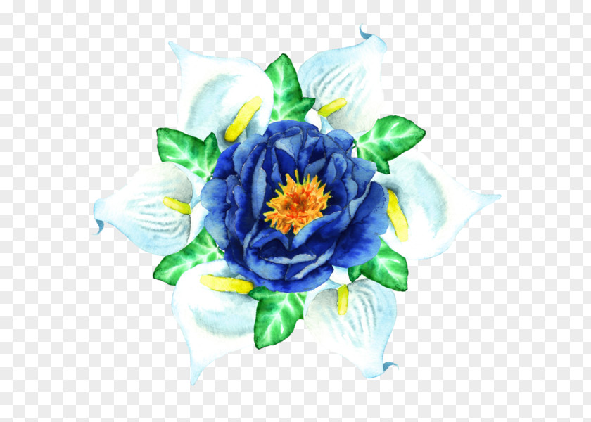 Flower Blue Clip Art Floral Design Graphics PNG