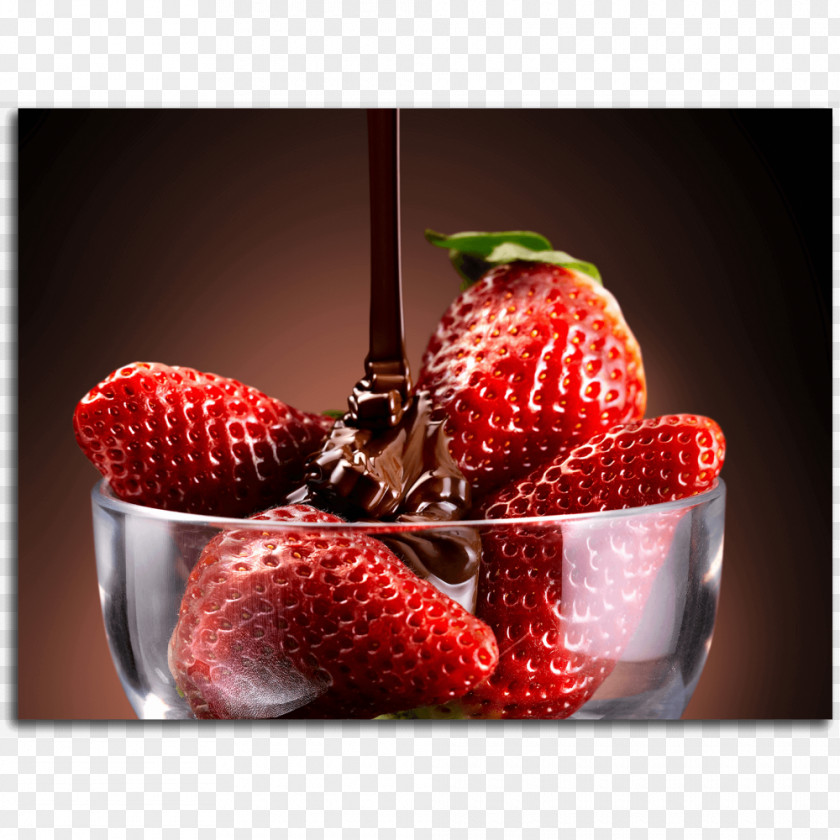 Indulgence Chocolate Cake Strawberry Pudding Fondue PNG