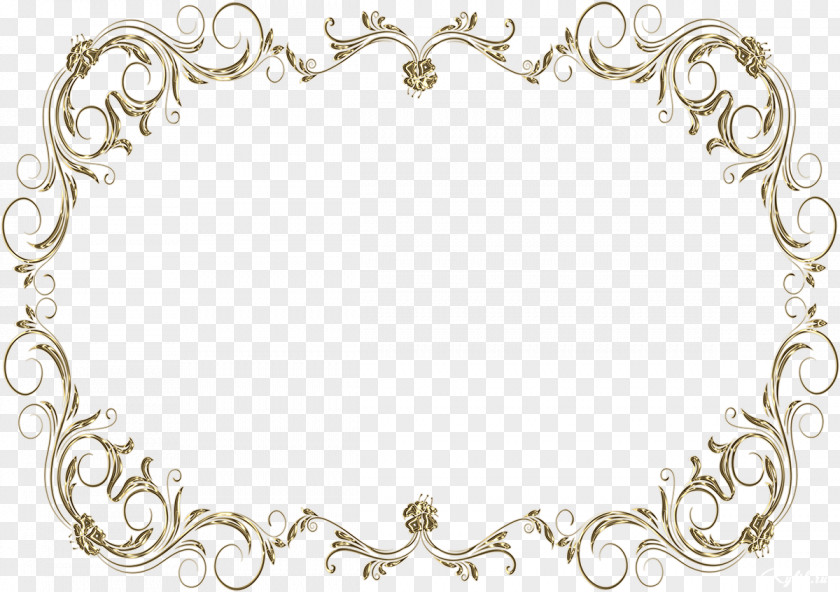 Baroque Picture Frames Clip Art PNG