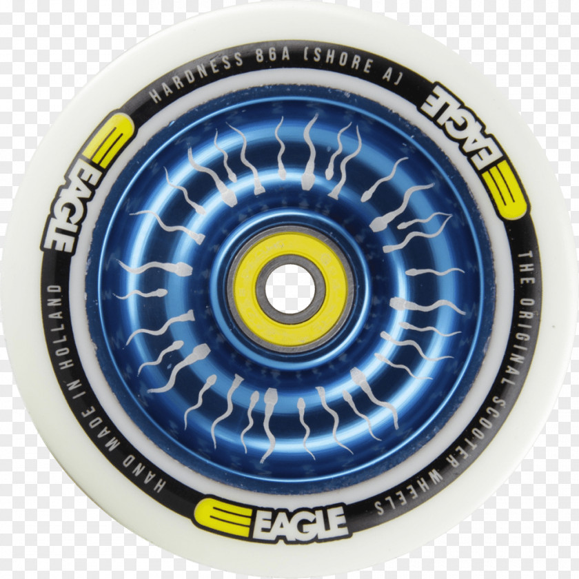 Circle Wheel Spoke Cobalt Blue PNG