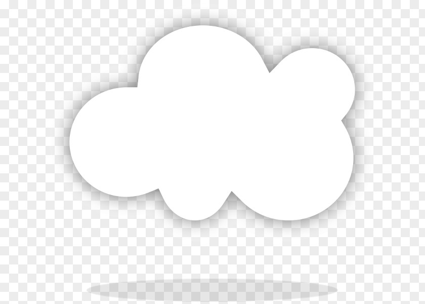 Cloud Computing White Clip Art PNG