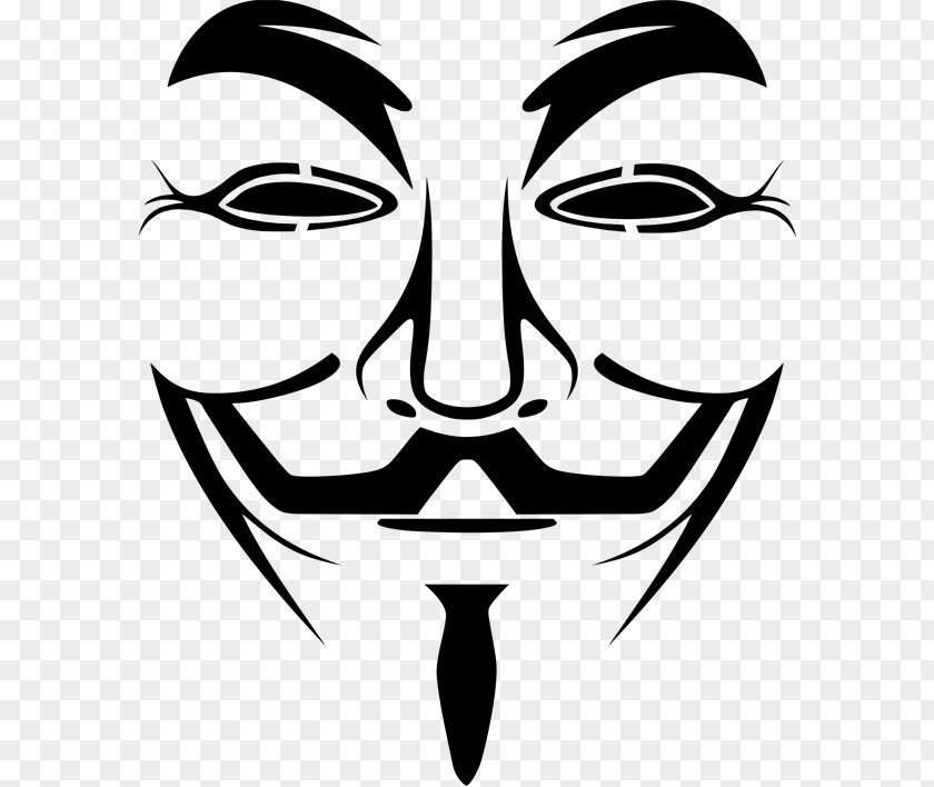 Mask Guy Fawkes Evey Hammond Clip Art PNG