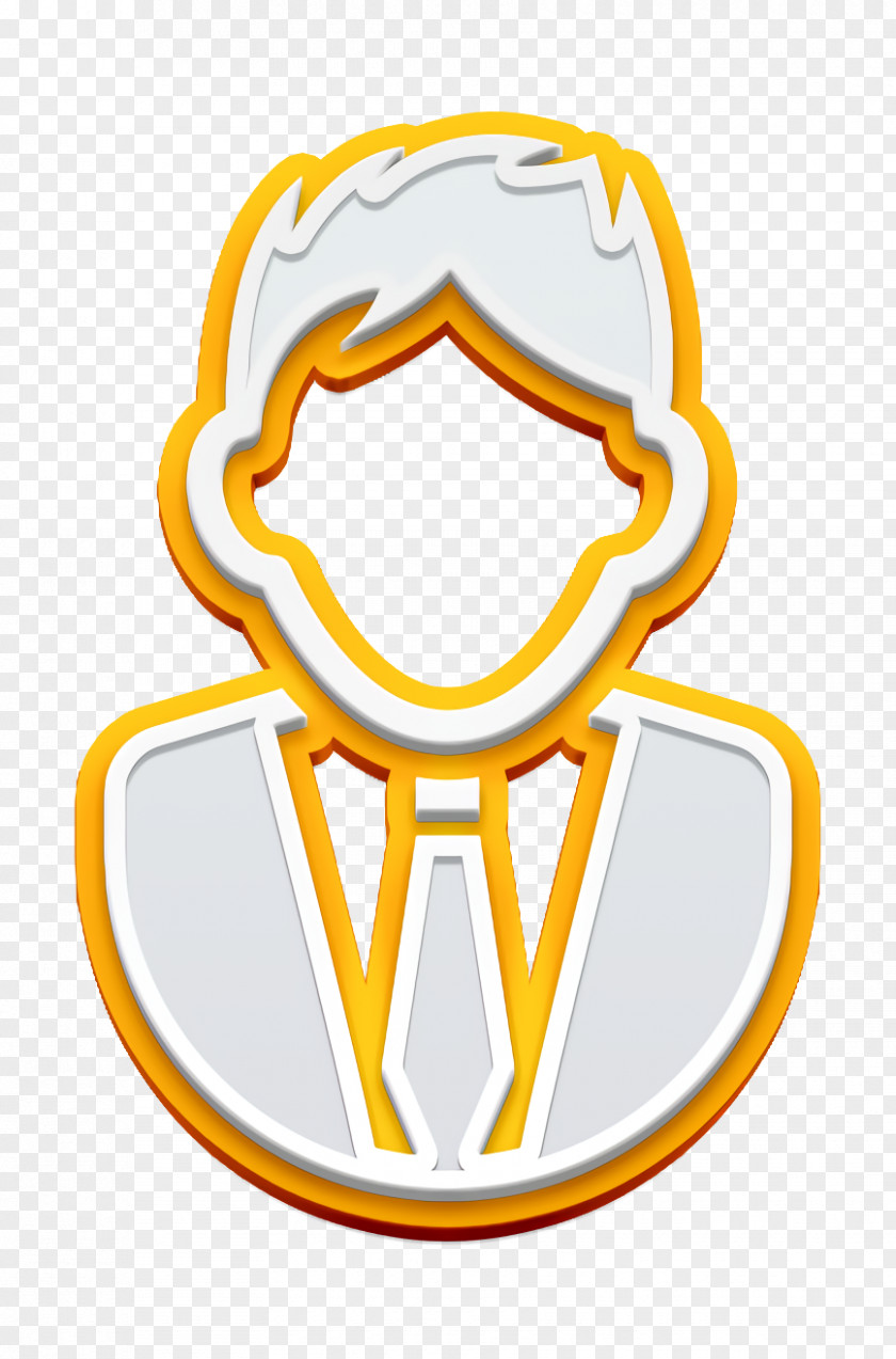 People Icon Users 2 User With Tie PNG