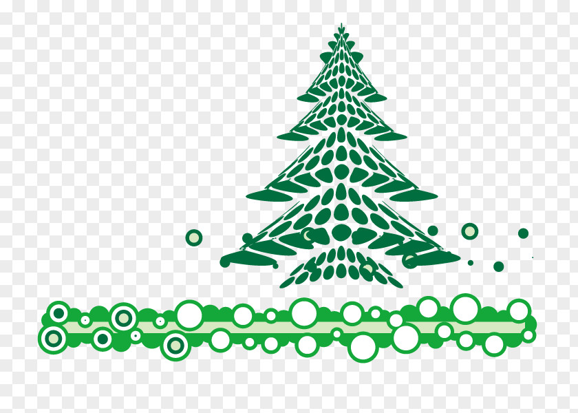 Creative Christmas Tree Santa Claus Poster PNG