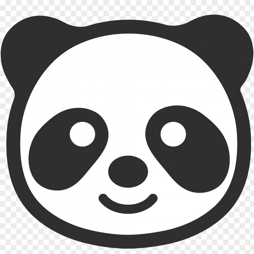 Panda Giant Emoji Android Sticker Clip Art PNG