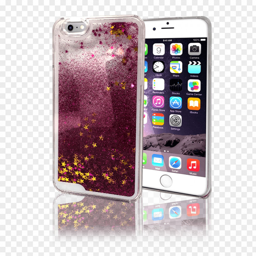Pink Glitter IPhone 6 Plus 6s Telephone 4G PNG