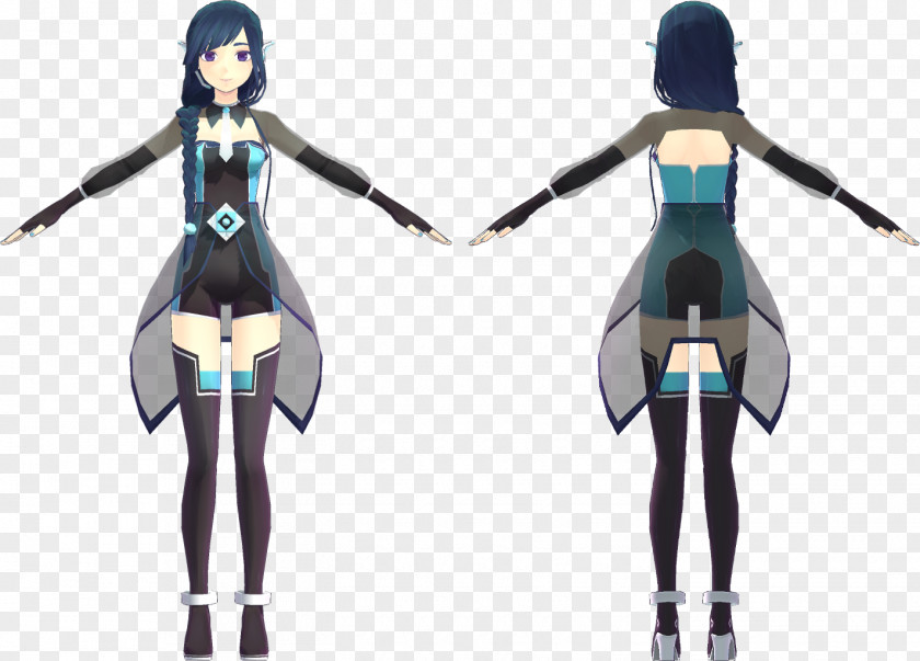 Alys MikuMikuDance Vocaloid Megpoid Hatsune Miku PNG