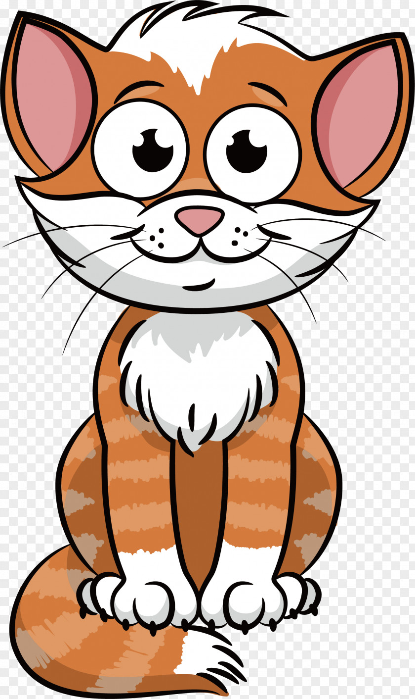 Hairy Orange Cat Dog Kitten PNG