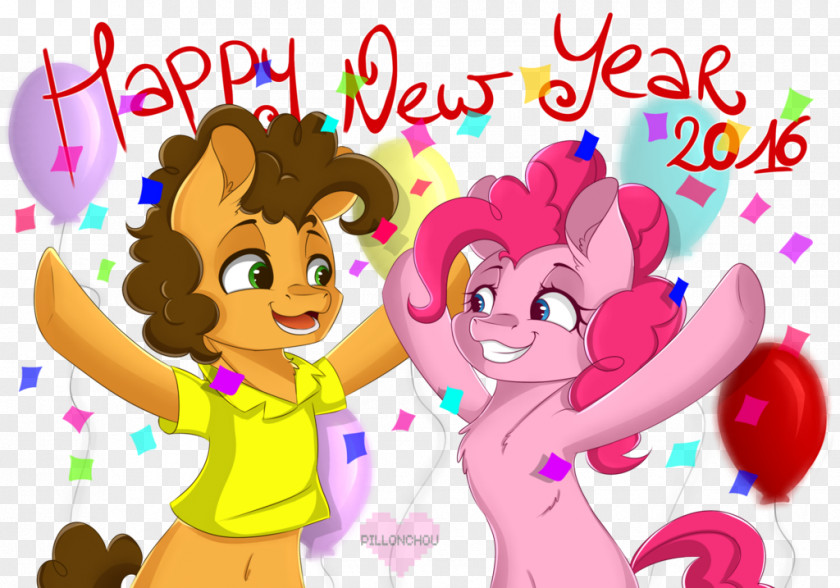 Happy New Year Art Drawing Christmas PNG
