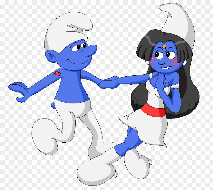 Youtube Smurfette Papa Smurf Brainy Handy YouTube PNG