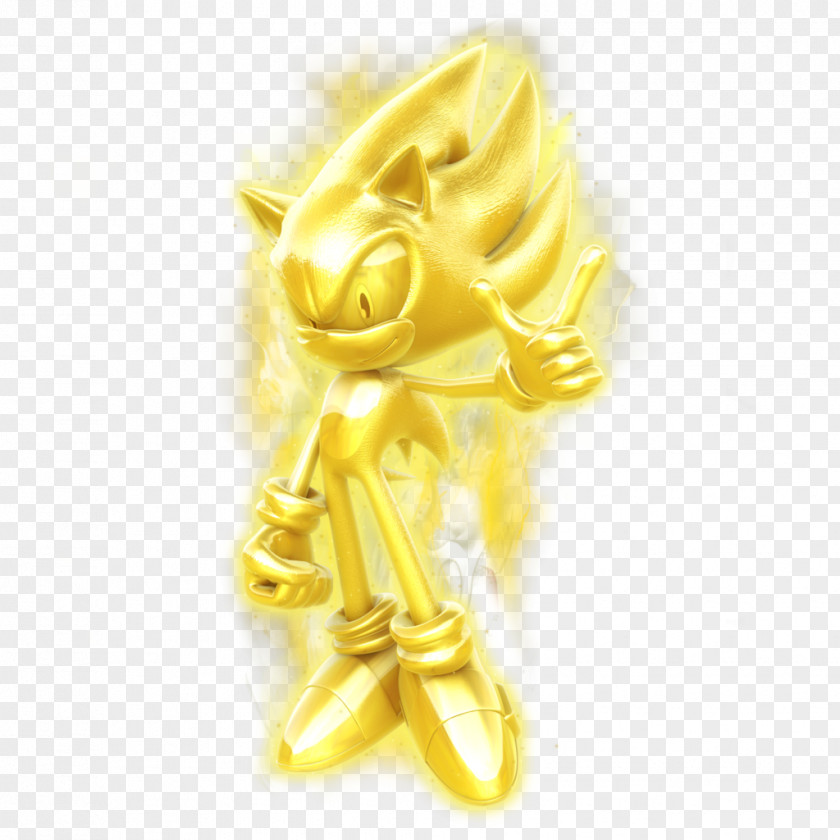 Golden Statue Sonic Unleashed Adventure 2 The Hedgehog Shadow PNG