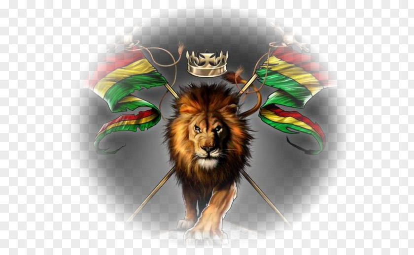Lion Of Judah Ethiopia Kingdom Rastafari PNG