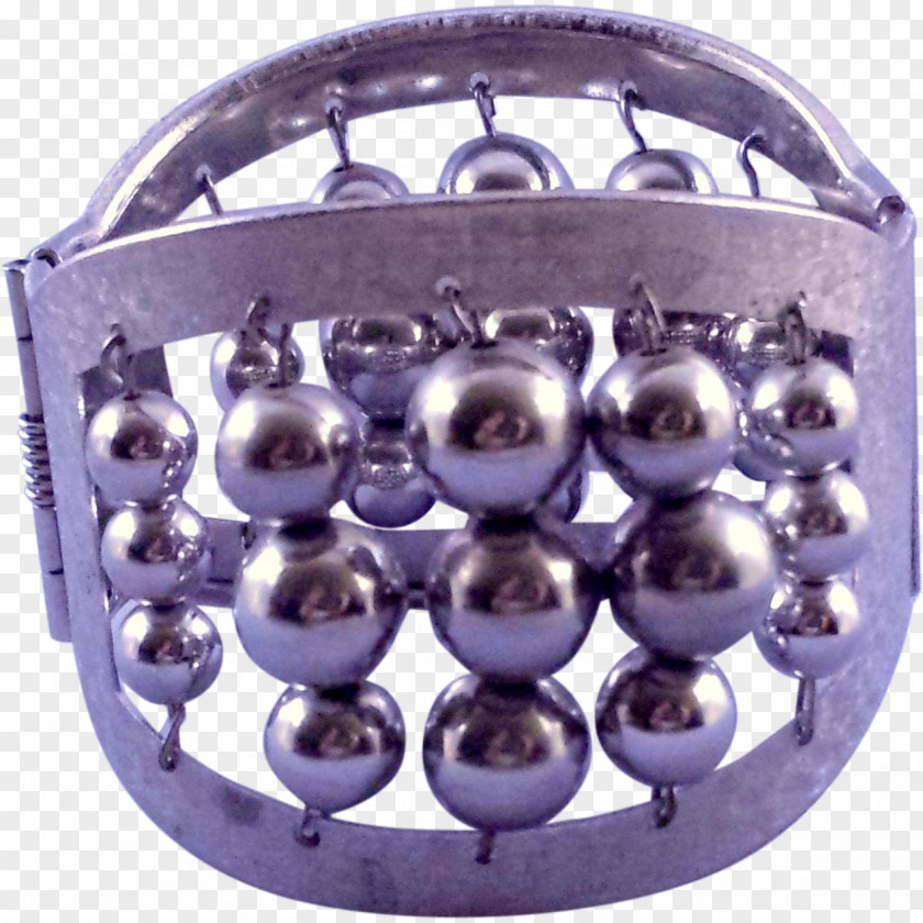 Metal Bead Bracelet Abacus Sphere PNG
