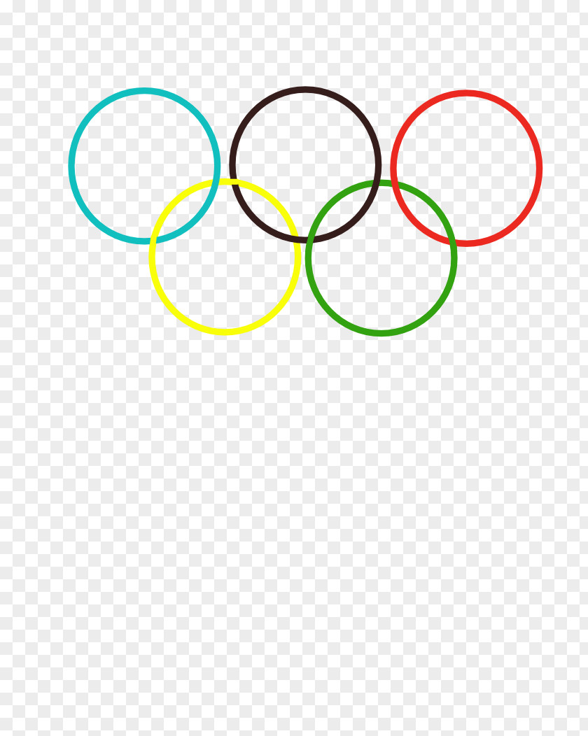 The Olympic Rings Circle Point Games PNG