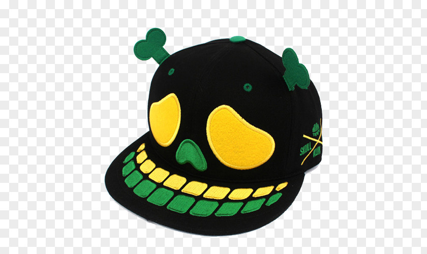 Yellow-eyed Green Corner Baseball Cap Bucket Hat K-pop PNG