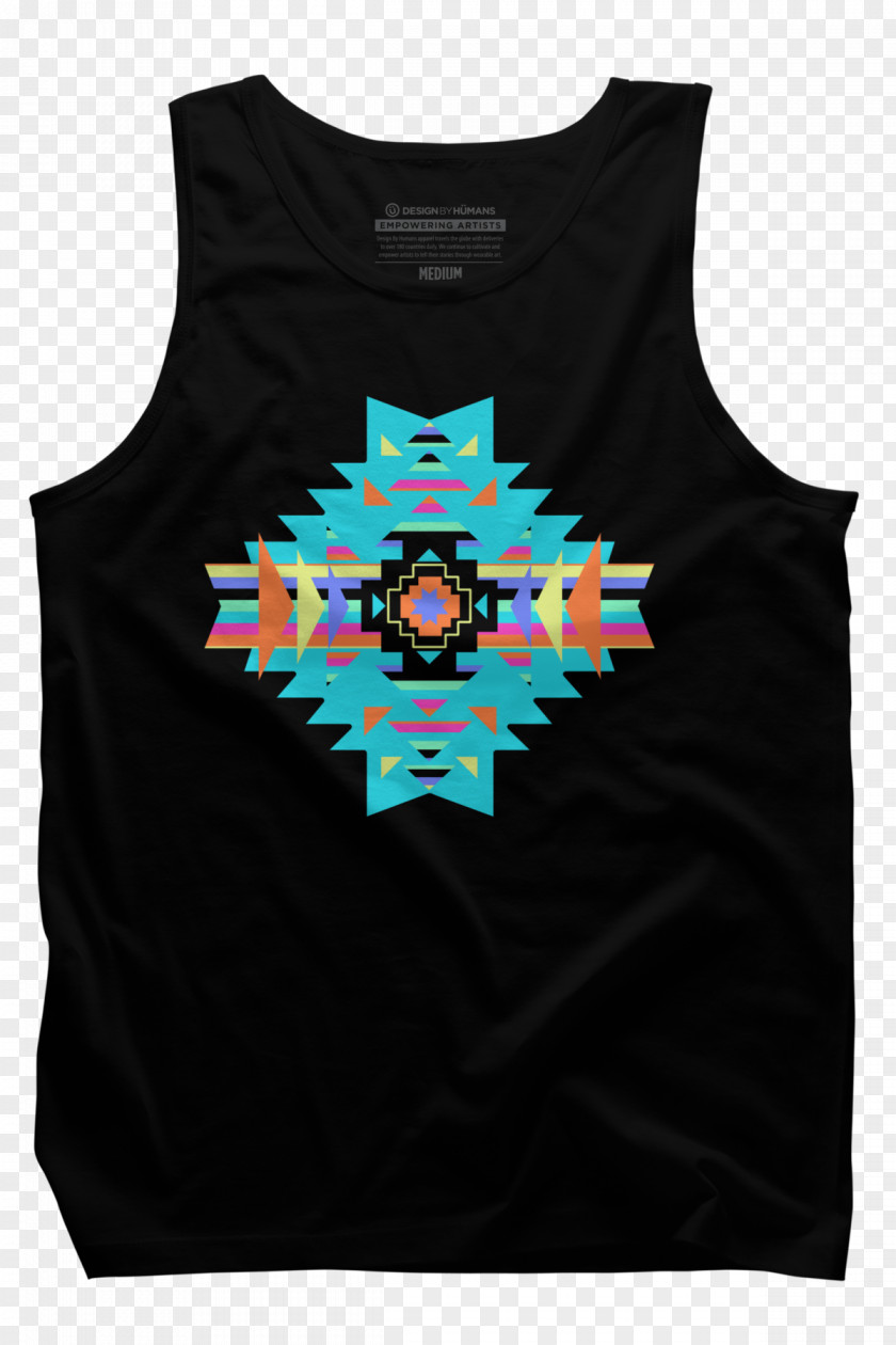 Aztec T-shirt Gilets Sleeveless Shirt PNG
