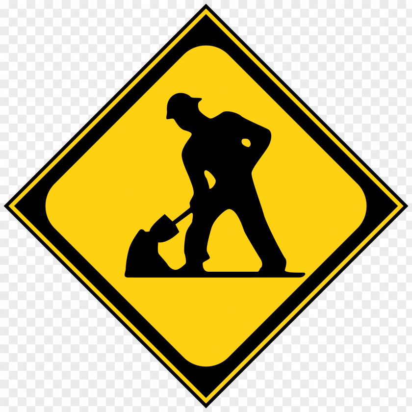 Construction Site Traffic Light Sign Stop Warning Pedestrian Crossing PNG