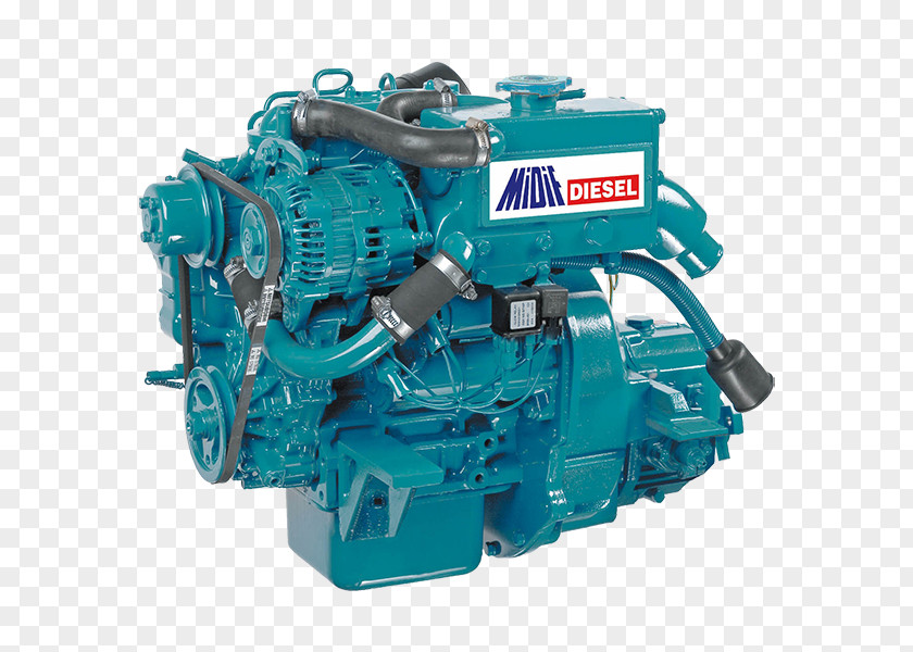 Engine Youboat Inboard Motor Midif Diesel PNG
