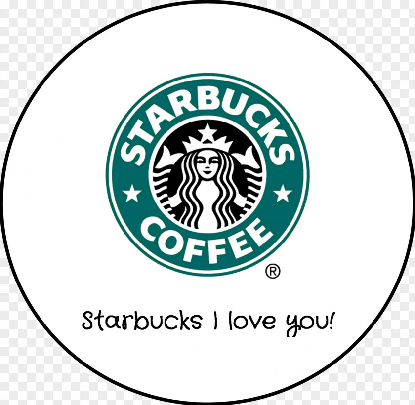 I Love Starbucks Clip Art Organization Brand Sticker PNG