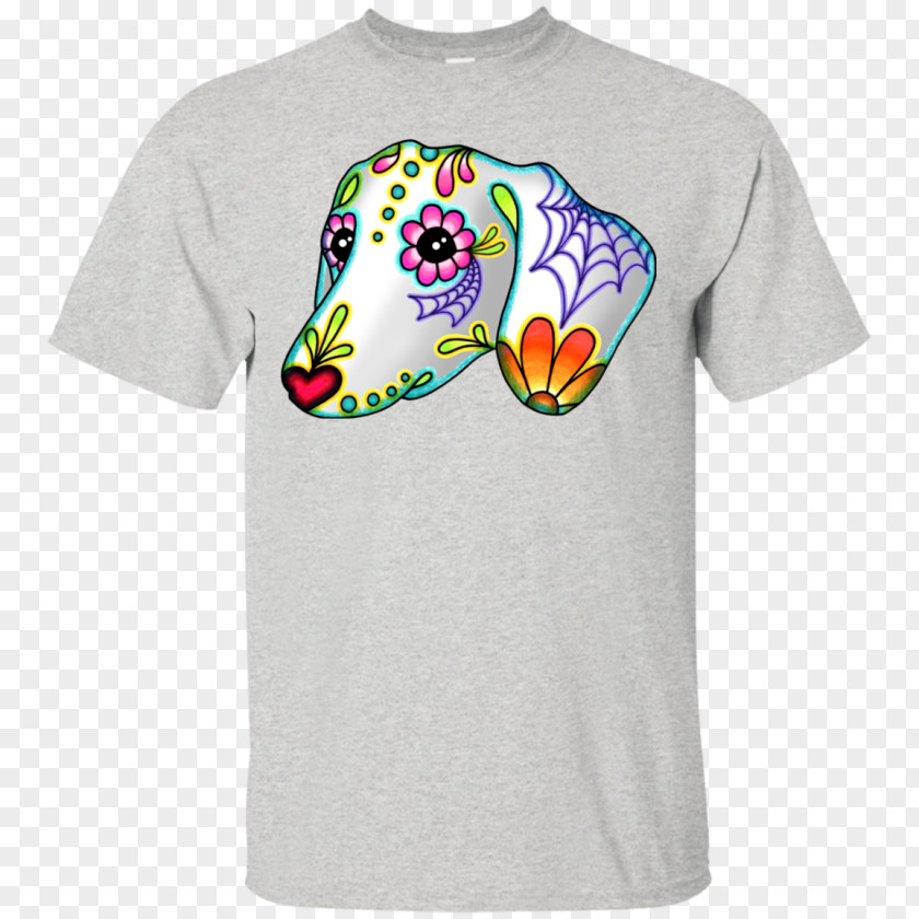 T-shirt Hoodie Dachshund Calavera Sweater PNG