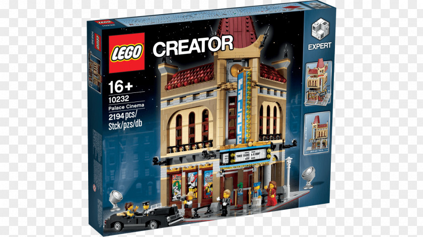 Toy LEGO 10232 Creator Palace Cinema Lego Modular Buildings PNG