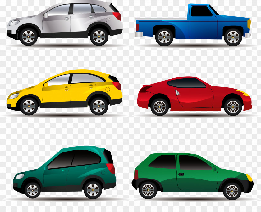 Vector Hand-painted Car Euclidean Download PNG