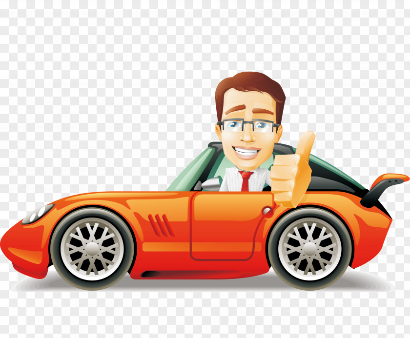Car,car,Orange Car,Cartoon Car,Cars Posters Element Lightning McQueen Mater Cars Cartoon PNG