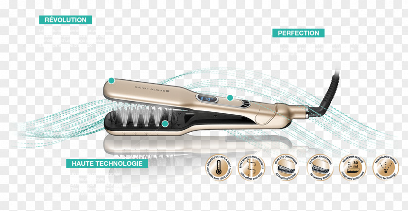 Design Tool Hair Iron Brush PNG