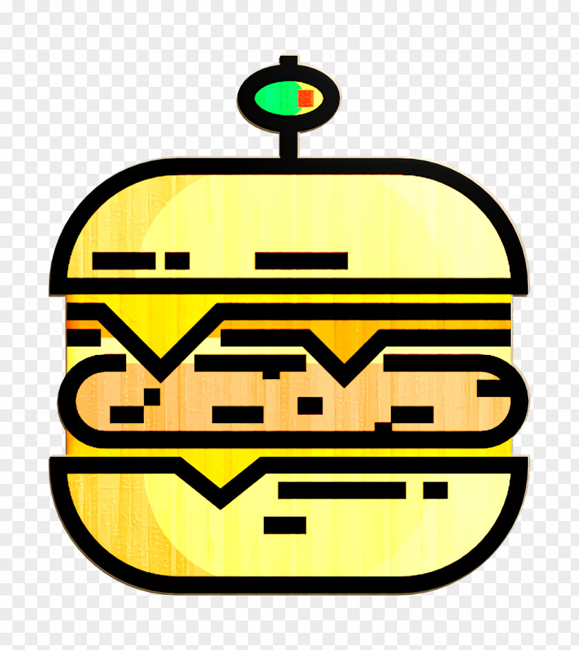 Food And Restaurant Icon Burger Cheese PNG
