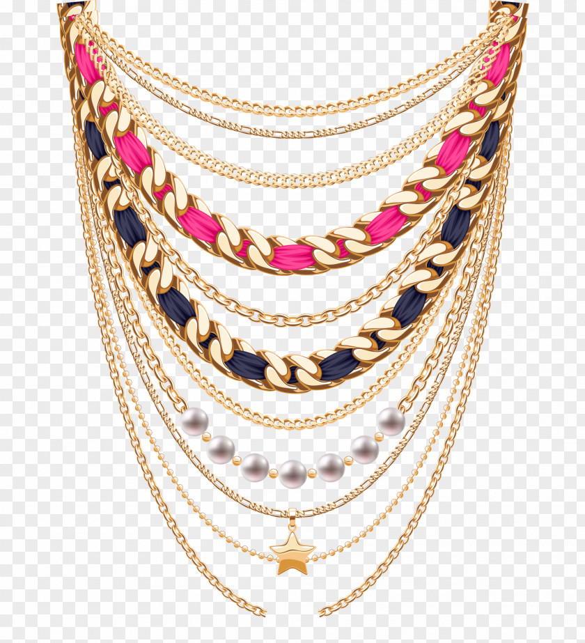 Golden Atmosphere Necklace Earring Jewellery Pendant PNG