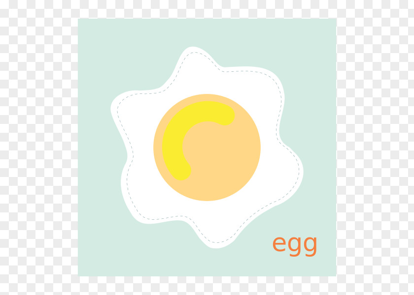Invertebrate Fried Egg Poster Clip Art PNG